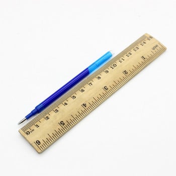 11 бр./лот 0,7 mm Magic Erasable Pen Press Гел писалка Миеща се дръжка Пръчка за пълнене на писалка Синьо/черно мастило Училищни канцеларски материали за писане 8 цвята