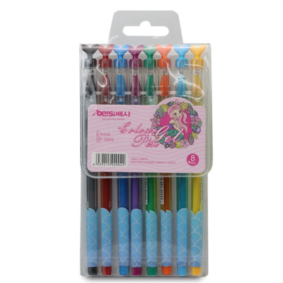 spalvotas gelio rašiklis 0,5 mm juoda raudona mėlyna Spalvingas dienoraščio piešimo rašiklis Linijos žymekliai mokantis rašyti raštinės reikmenis
