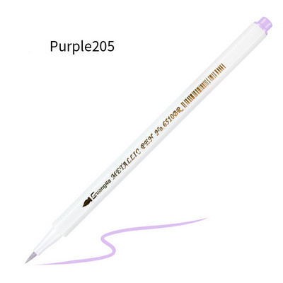 36 de culori metalice Marker Pixuri Highlignnt pentru vopsea pe sticlă Pictură pe piatră de piatră DIY Crearea de carduri Plastic Ceramic Lemn Metal Suprafață