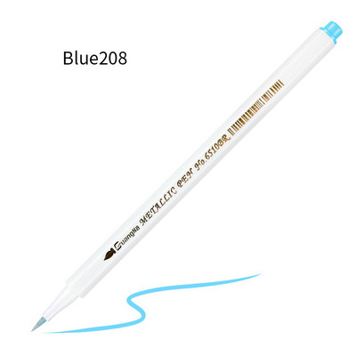 36 de culori metalice Marker Pixuri Highlignnt pentru vopsea pe sticlă Pictură pe piatră de piatră DIY Crearea de carduri Plastic Ceramic Lemn Metal Suprafață