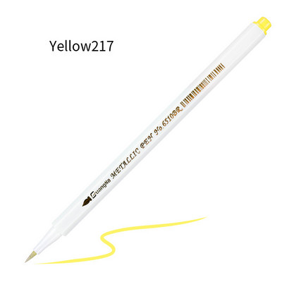 36 de culori metalice Marker Pixuri Highlignnt pentru vopsea pe sticlă Pictură pe piatră de piatră DIY Crearea de carduri Plastic Ceramic Lemn Metal Suprafață