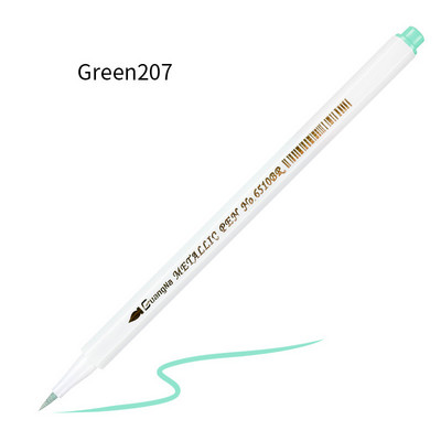 36 de culori metalice Marker Pixuri Highlignnt pentru vopsea pe sticlă Pictură pe piatră de piatră DIY Crearea de carduri Plastic Ceramic Lemn Metal Suprafață