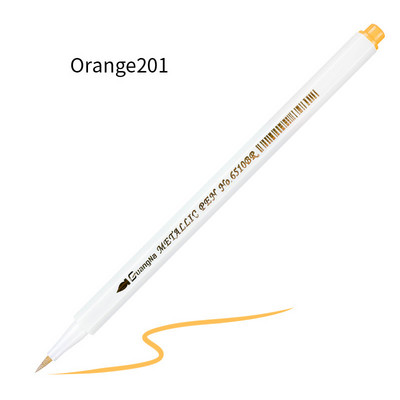 36 de culori metalice Marker Pixuri Highlignnt pentru vopsea pe sticlă Pictură pe piatră de piatră DIY Crearea de carduri Plastic Ceramic Lemn Metal Suprafață