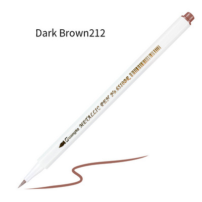 36 de culori metalice Marker Pixuri Highlignnt pentru vopsea pe sticlă Pictură pe piatră de piatră DIY Crearea de carduri Plastic Ceramic Lemn Metal Suprafață