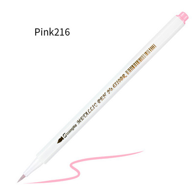 36 de culori metalice Marker Pixuri Highlignnt pentru vopsea pe sticlă Pictură pe piatră de piatră DIY Crearea de carduri Plastic Ceramic Lemn Metal Suprafață