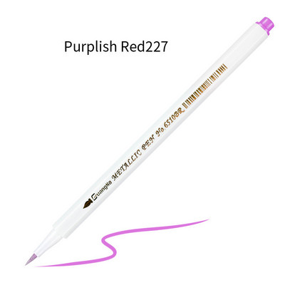 36 de culori metalice Marker Pixuri Highlignnt pentru vopsea pe sticlă Pictură pe piatră de piatră DIY Crearea de carduri Plastic Ceramic Lemn Metal Suprafață