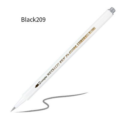 36 de culori metalice Marker Pixuri Highlignnt pentru vopsea pe sticlă Pictură pe piatră de piatră DIY Crearea de carduri Plastic Ceramic Lemn Metal Suprafață