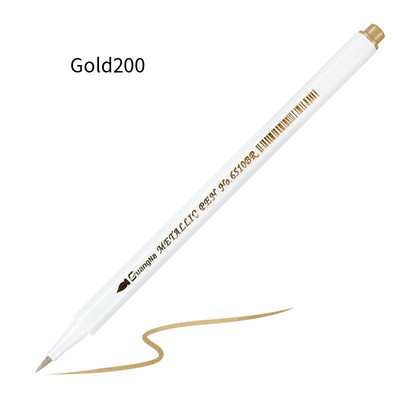 36 de culori metalice Marker Pixuri Highlignnt pentru vopsea pe sticlă Pictură pe piatră de piatră DIY Crearea de carduri Plastic Ceramic Lemn Metal Suprafață