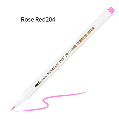 36 de culori metalice Marker Pixuri Highlignnt pentru vopsea pe sticlă Pictură pe piatră de piatră DIY Crearea de carduri Plastic Ceramic Lemn Metal Suprafață