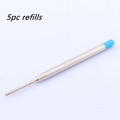 Klasična Y06 Press kemijska olovka, metalna crna, poslovna, studentska, uredska, školska olovka za pisanje, zlatne tinte