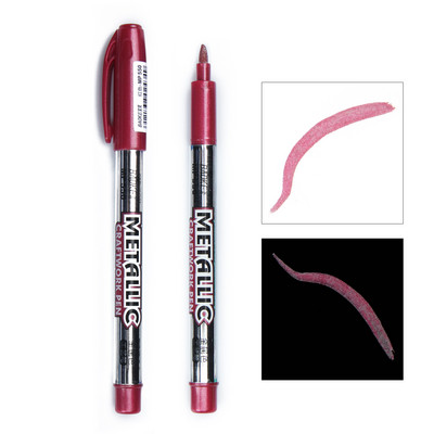 2 bucăți pixuri de marcare colorate pentru vopsea, metal, Sharpie, aur și argint, 1,5 mm, rechizite pentru studenți, pix pentru artizanat, pictură artistică