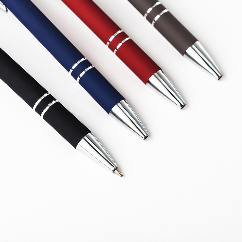 4Pcs/Lot New 2u1 Touch Screen Stylus Pen + Kemijska olovka za telefon Tablet Funkcija pametnog telefona Press Kemijske olovke Radom boje