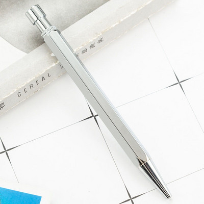 Metāla augstas kvalitātes misiņa lodīšu pildspalvas Jaunas presē vītņotas vara lodīšu pildspalvas Radošas studentu dāvanas Gēla pildspalvas biroja piederumi