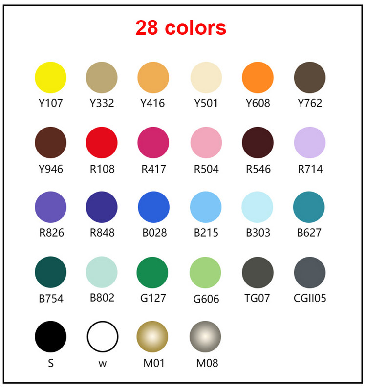 1kom akrilna boja Umjetnička flomaster olovka s pigmentnom tintom na bazi vode za kameno staklo porculanska šalica slikanje na drvenoj tkanini crtanje