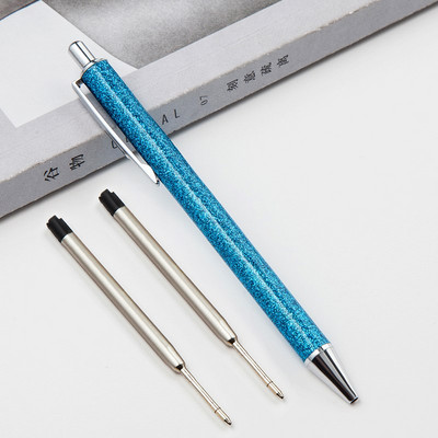 Kawaii pastapliiats, kullast pulbrist valmistatud metallist pastapliiats koos täidisega maagiline pastapliiats Moekooli kontoritarbed õpilastele tüdrukutele kingitused