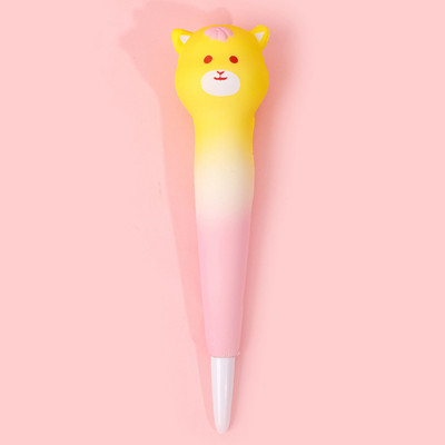 Squishy Kawaii Slatke gel olovke Stres Fidget Pjena Vrti Cool Funny Ballpoint Školski uredski pribor Pisanje Djevojka Poklon Stvari