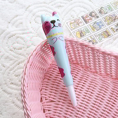 Squishy Kawaii Slatke gel olovke Stres Fidget Pjena Vrti Cool Funny Ballpoint Školski uredski pribor Pisanje Djevojka Poklon Stvari