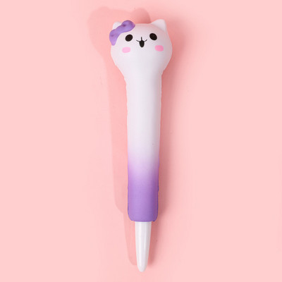 Squishy Kawaii Slatke gel olovke Stres Fidget Pjena Vrti Cool Funny Ballpoint Školski uredski pribor Pisanje Djevojka Poklon Stvari