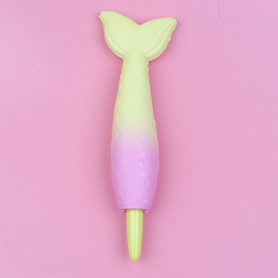 Squishy Kawaii Slatke gel olovke Stres Fidget Pjena Vrti Cool Funny Ballpoint Školski uredski pribor Pisanje Djevojka Poklon Stvari