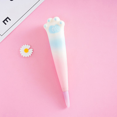 Squishy Kawaii Slatke gel olovke Stres Fidget Pjena Vrti Cool Funny Ballpoint Školski uredski pribor Pisanje Djevojka Poklon Stvari