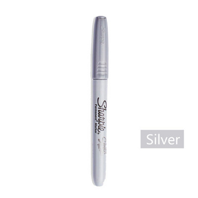 NOVO Zlato Srebrni Markeri Pen Sharpie Metalik Vodootporni Trajni rukotvorini za Drvo Plastika Metal Staklo Boja Pisaći pribor