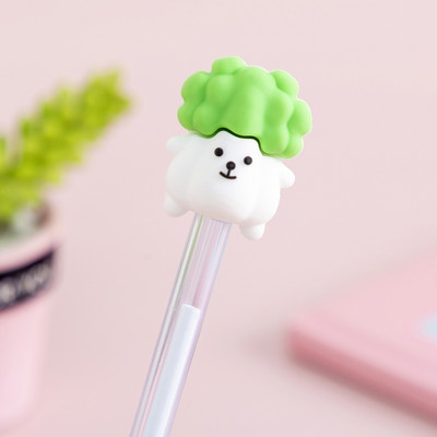 4-dijelni Lytwtw's korejski pribor Slatko povrće Školski uredski pribor Kawaii ručka za darove Kreativna gel olovka od mrkve i patlidžana