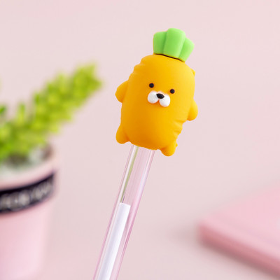 4-dijelni Lytwtw's korejski pribor Slatko povrće Školski uredski pribor Kawaii ručka za darove Kreativna gel olovka od mrkve i patlidžana