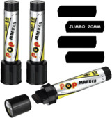 12 színű széles fejű olajos ecset tollkészlet Művészi jelölő vázlatos graffiti markerek manga rajziskolához irodai művészeti kellékek