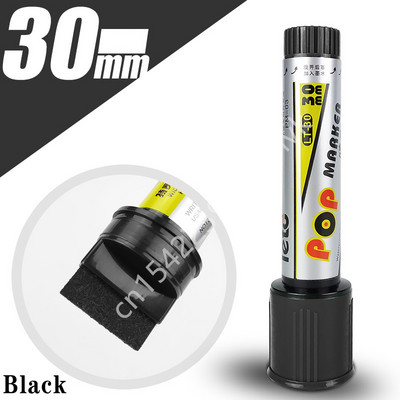 12 színű széles fejű olajos ecset tollkészlet Művészi jelölő vázlatos graffiti markerek manga rajziskolához irodai művészeti kellékek