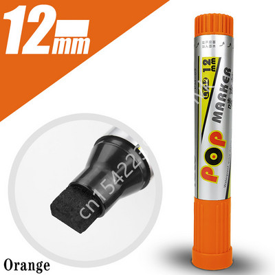 12 színű széles fejű olajos ecset tollkészlet Művészi jelölő vázlatos graffiti markerek manga rajziskolához irodai művészeti kellékek