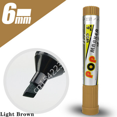 12 színű széles fejű olajos ecset tollkészlet Művészi jelölő vázlatos graffiti markerek manga rajziskolához irodai művészeti kellékek