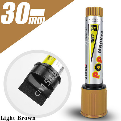 12 színű széles fejű olajos ecset tollkészlet Művészi jelölő vázlatos graffiti markerek manga rajziskolához irodai művészeti kellékek