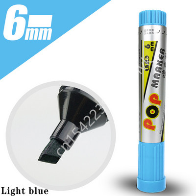 12 színű széles fejű olajos ecset tollkészlet Művészi jelölő vázlatos graffiti markerek manga rajziskolához irodai művészeti kellékek