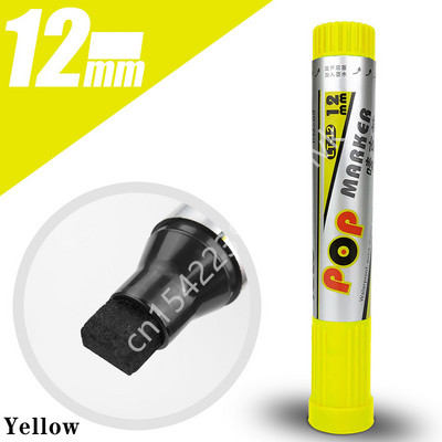 12 színű széles fejű olajos ecset tollkészlet Művészi jelölő vázlatos graffiti markerek manga rajziskolához irodai művészeti kellékek