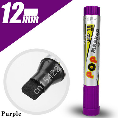 12 színű széles fejű olajos ecset tollkészlet Művészi jelölő vázlatos graffiti markerek manga rajziskolához irodai művészeti kellékek