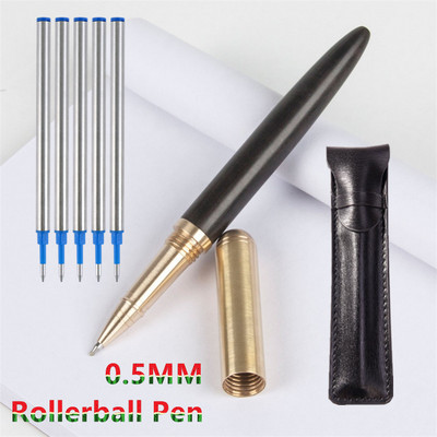 Metal nou de înaltă calitate, lemn de santal roșu, abanos, aripă de pui, cadou luxos de cupru, stilou, papetărie, articole de birou