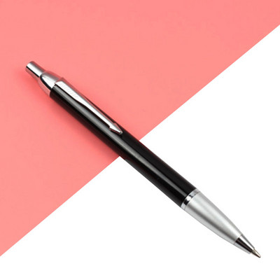 1PCS pix cu bilă din metal la modă de ultimă generație 0,7 mm, negru, albastru, rechizite pentru studenți, stilou de afaceri, cadou, stilou pentru birou și școală