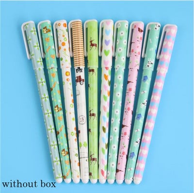 10 kom/lot Cute Flamingo gel olovke Kawaii 0,38 mm 10 boja Olovka s potpisom za pisanje školski pribor escolar