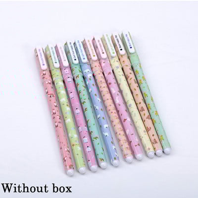 10 kom/lot Cute Flamingo gel olovke Kawaii 0,38 mm 10 boja Olovka s potpisom za pisanje školski pribor escolar