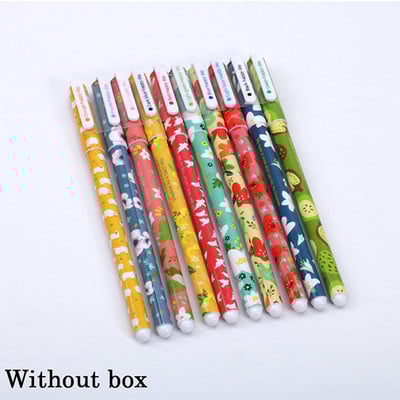 10 kom/lot Cute Flamingo gel olovke Kawaii 0,38 mm 10 boja Olovka s potpisom za pisanje školski pribor escolar