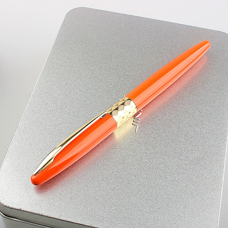 Pix Rollerball de lux de înaltă calitate 8001 Student School Office 0.5MM Peniță cu bilă din metal Pix noi drăguțe cu gel