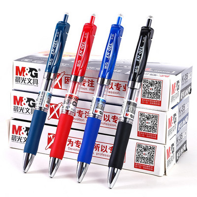 3PCS 0.5mm Student Plastic Press Brzosušeća gel olovka Materijal za pisanje Set olovki s gel tintom Uredski školski pribor 040277