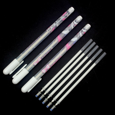 Kawaii Highlight Pen Bijela fina gel olovka i dopuna za slikanje Ručno oslikana crtaća Highlight Pen za djecu pribor za pisanje