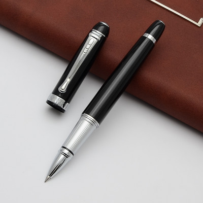 Baoer Business Gel Pliiats, must/sinine tindiga kvaliteetne metallist pastapliiats õpilastele mõeldud kingipliiatsi kontoritarvete jaoks