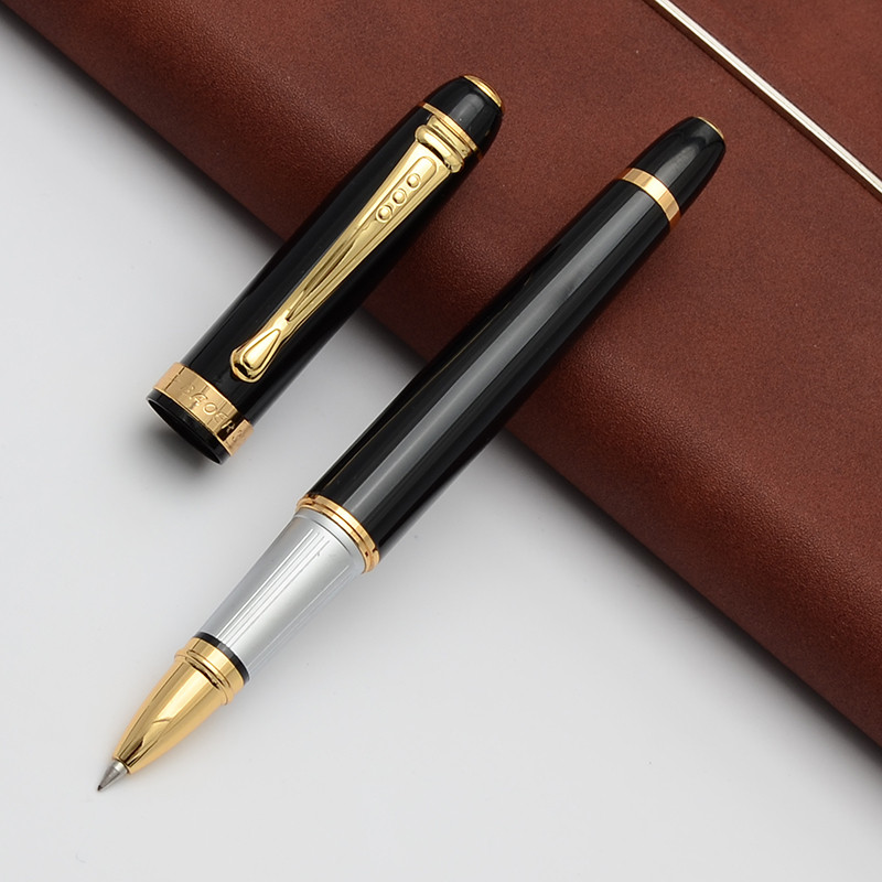 Baoer Business Gel Pliiats, must/sinine tindiga kvaliteetne metallist pastapliiats õpilastele mõeldud kingipliiatsi kontoritarvete jaoks