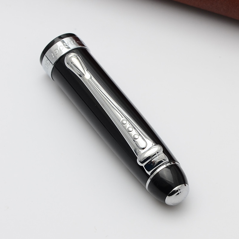 Baoer Business Gel Pliiats, must/sinine tindiga kvaliteetne metallist pastapliiats õpilastele mõeldud kingipliiatsi kontoritarvete jaoks