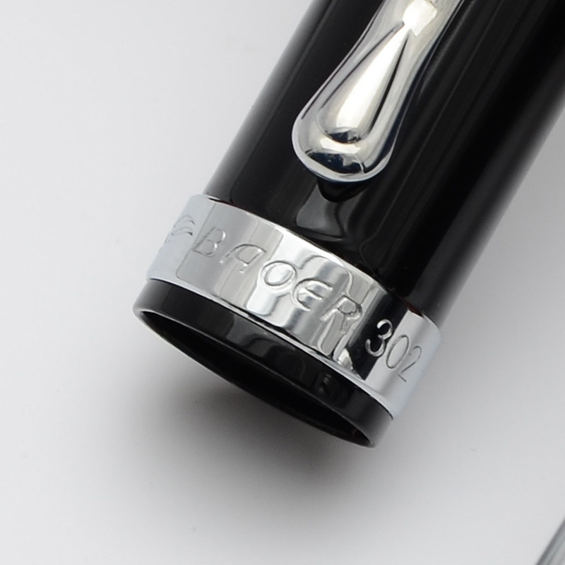 Baoer Business Gel Pliiats, must/sinine tindiga kvaliteetne metallist pastapliiats õpilastele mõeldud kingipliiatsi kontoritarvete jaoks