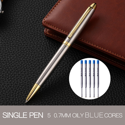 Guoyi A100 424 G2 kemijska olovka Luksuzna Eenvoudige Business Examen Metalni vrhunski darovi Masovna prilagodba Olovka s potpisom s logotipom