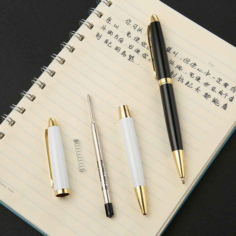 Guoyi A100 424 G2 kemijska olovka Luksuzna Eenvoudige Business Examen Metalni vrhunski darovi Masovna prilagodba Olovka s potpisom s logotipom