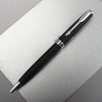 1 Piece Frosted black Creative Ballpoint Pens Business Metal Office Rotate Pens Σχολική επιστολή Είδη γραφείου